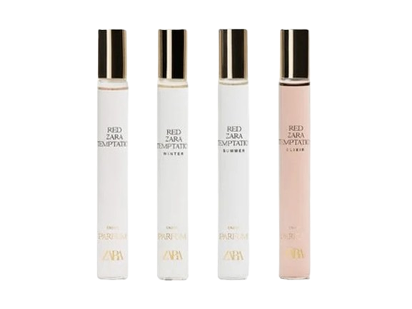 Parfum ZARA - Eaux de parfum Red Temptation Discovery, set de 4 x 10 ml